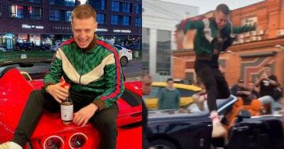 Андрей Бурим - Блогер Mellstroy устроил танцы на капотах арендованных авто и "напрыгал" на пять миллионов ущерба - porosenka.net