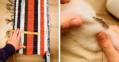 Покупаю дешёвые турецкие коврики и перешиваю их в обалденную вещь для интерьера — хоть продавай - cpykami.ru