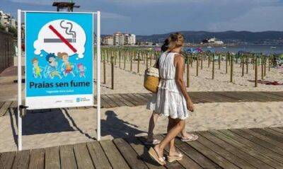 Курильщики, с пляжа! (6 фото) - chert-poberi.ru - Франция - Испания