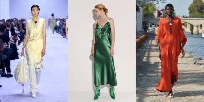 Elena Reva - Найстильніші шовкові сукні в колекціях весна-літо 2022 - vogue.ua - Victoria - county Beckham - місто Sander