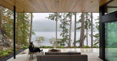 ФОТО. Сила нетронутой природы: как выглядит загородный дом в канадском лесу - sadogorod.club - Канада