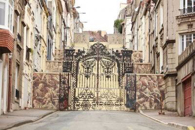 Эта оптическая иллюзия - самое красивое произведение уличного искусства во Франции - porosenka.net - Франция