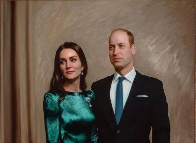 Ван Гог - Королівська сім’я поділилася новим портретом герцога та герцогині Кембріджських - vogue.ua