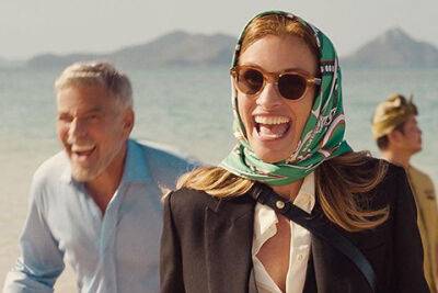 Джордж Клуни - Джулия Робертс - George Clooney - Julia Roberts - Джулия Робертс и Джордж Клуни играют бывших супругов в фильме "Билет в рай": первый трейлер - spletnik.ru