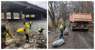 Активисты убрали тонны мусора в обмелевшем водохранилище - porosenka.net