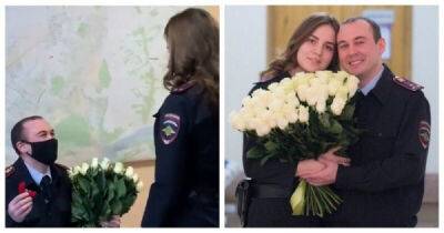 "Любви все звания покорны": полицейский сделал предложение прямо в участке - porosenka.net - Кемерово