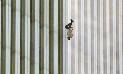 Історія одного фото: людина, що падає з вежі Всесвітнього торговельного центру - vogue.ua - Колумбія
