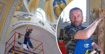 Павел - апостол Петр - Украинский священник сам расписывает храмы, хоть у него и нет художественного образования - lifehelper.one - Петропавловск