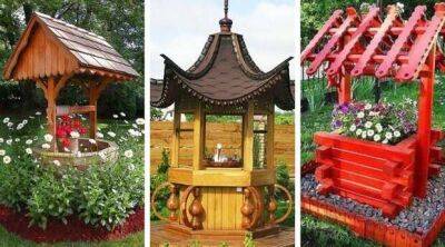 Декоративный колодец в дизайне сада и двора: 38 красивых идей - milayaya.ru
