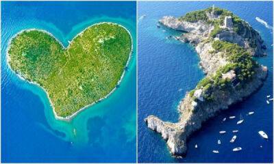 Острова с особо выразительными и причудливыми очертаниями - porosenka.net - Хорватия