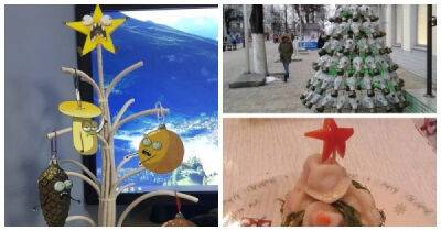 Самые креативные новогодние елки - porosenka.net - Ссср