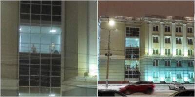 В окнах здания правительства Удмуртии разглядели голых мужчин - porosenka.net - Ижевск - республика Удмуртия