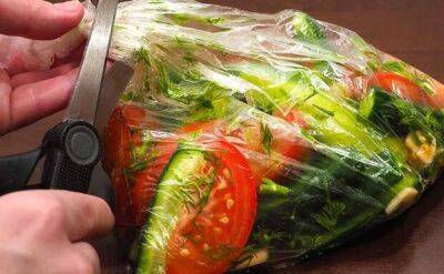 Маринуем салат в пакете: после 2 часов в холодильнике овощи становятся деликатесом - milayaya.ru - Чили