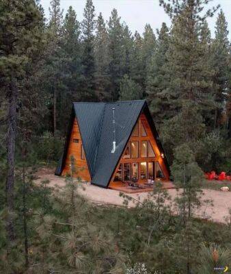 Уютный и просторный дом в лесу - chert-poberi.ru