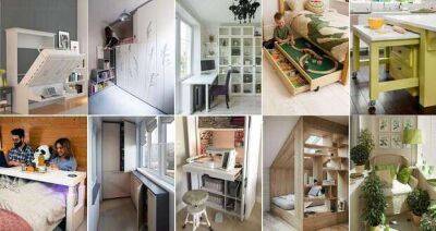 Как обустраивают интерьер жители мини-квартир в разных странах — 13 интересных решений! - milayaya.ru - Франция