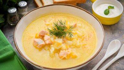 Сырный суп с рыбой - lifehelper.one