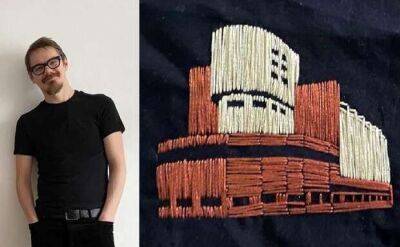 Авангард на лоскутке: мастер из Питера вышивает гладью здания советской индустриальной эпохи - milayaya.ru - Санкт-Петербург