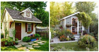 Маленький и очень полезный — чудесные идеи крошечных домиков для сада - lifehelper.one