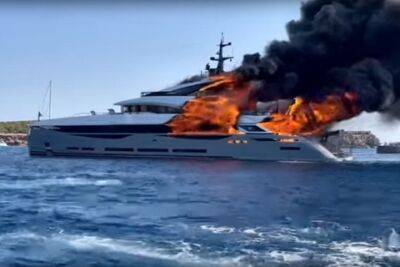 В Испании сгорела новая суперяхта миллионера Паоло Скудиери стоимостью 24 млн долларов - spletnik.ru - Италия - Испания - Монако
