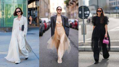 Streetstyle: як носити сукні поверх штанів - vogue.ua