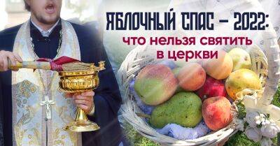 Священник огласил, что нельзя святить в церкви на Яблочный Спас - takprosto.cc