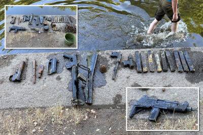 Семья была в шоке, обнаружив арсенал оружия в лондонской реке - porosenka.net