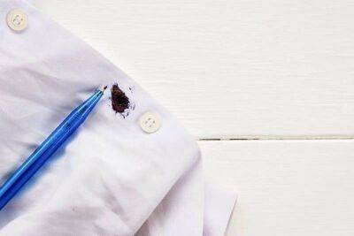 Как вывести чернильное пятно от шариковой ручки с одежды: вам помогут обыкновенные спички - lifehelper.one