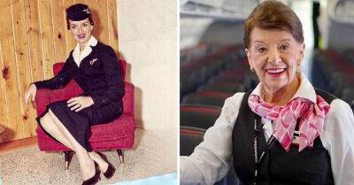 86-летняя дама стала самой старой бортпроводницей, проработав более 60 лет в небесах - takprosto.cc - Сша