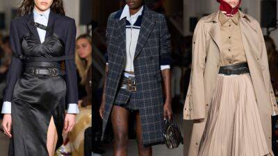 Louis Vuitton - Подвійний ремінь — модний аксессуар цієї осені - vogue.ua