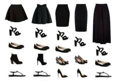 Правила по выбору обуви к юбкам разной длины - lifehelper.one