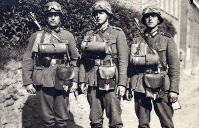 Зачем солдаты вермахта носили на поясе какой-то странный металлический цилиндр - chert-poberi.ru