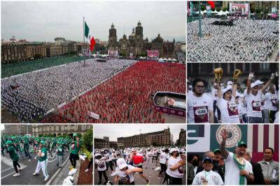 В Мехико побили рекорд, установленный в Москве в 2017 году: 14 299 боксеров собрались на площади - porosenka.net - Сша - Москва - Мехико
