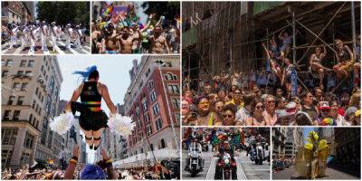Крупный гей-парад прошел в Нью-Йорке - porosenka.net - Нью-Йорк - Сан-Франциско - Нью-Йорк