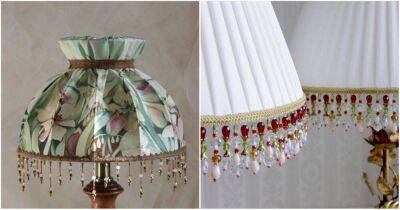 Дизайнерские лампы и торшеры в вашем доме. Идеи абажуров, которые легко сделать своими руками - lifehelper.one