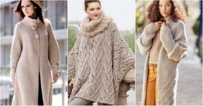 Индивидуальность и неповторимый стиль — лучшие модели вязаных пальто для стильных рукодельниц - cpykami.ru