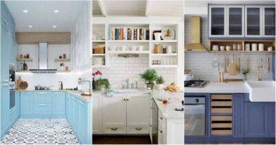Идеально подходит для маленьких кухонь: уголок Прованса в вашей квартире - lifehelper.one