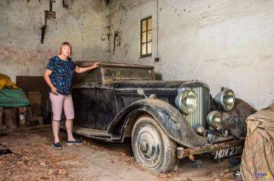 Продали Бентли, который 60 лет простоял в сарае - chert-poberi.ru - Австралия