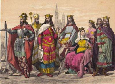 История появления первой королевской династии Меровингов во Франции, которые обладали даром исцеления - chert-poberi.ru - Франция - Рим