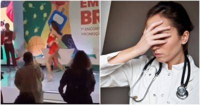 Танцовщица исполнила тверк на открытии медицинской конференции в Бразилии - porosenka.net - Бразилия