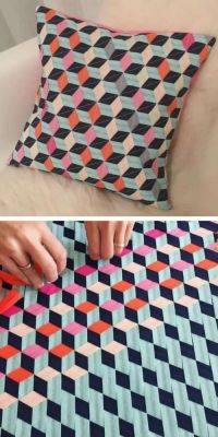 Японская, мозаичная техника плетения из ткани. Идеи — для вашей рукодельной копилки! - milayaya.ru