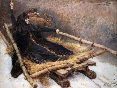 Спорим вы не знали, что картина Боярыня Морозова, нарисована с мученицы и придворной дамы с вредным характером - chert-poberi.ru - Россия