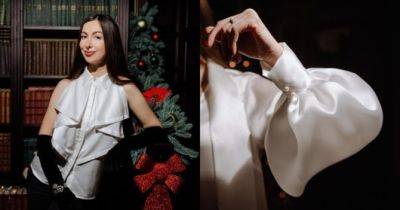 Українка заснувала бренд білих сорочок та блуз OKRYLENA: фото - womo.ua