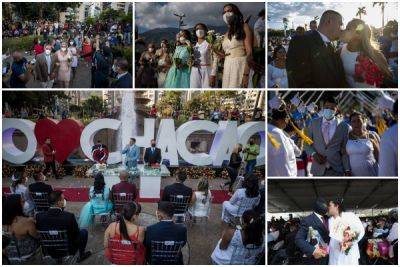 Массовые свадьбы в Никарагуа, Мексике и Венесуэле в День святого Валентина - porosenka.net - Мексика - Никарагуа - Венесуэла