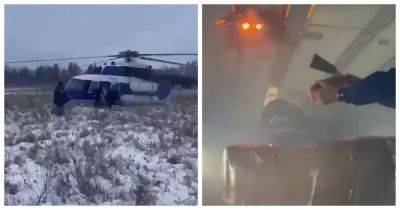 «Вылазь, тебе говорю»: пожар на борту вертолёта «Газпрома» попал на видео - porosenka.net - округ Янао