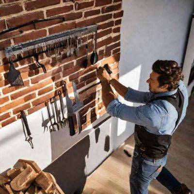 Как повесить полку на стену: выбор места, крепеж и инструменты - milayaya.ru
