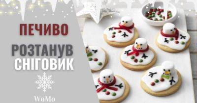 Як приготувати святкове печиво «Розтанув сніговик»: простий рецепт - womo.ua