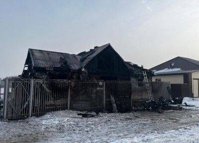 В дачном посёлке из-за гирлянды сгорел дом вместе с бабушкой и внуками - porosenka.net - Омск - Омская обл.
