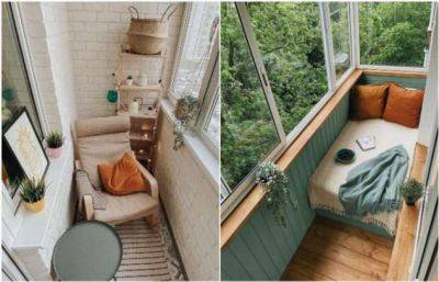 8 идей, как оформить уютный балкон, чтобы чувствовать себя комфортно и осенью, и зимой - milayaya.ru