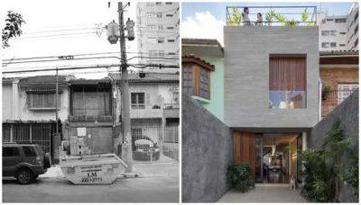 Мира Городов - Бразильские архитекторы превратили узкий и полуразваленный дом в современное жилище - lublusebya.ru