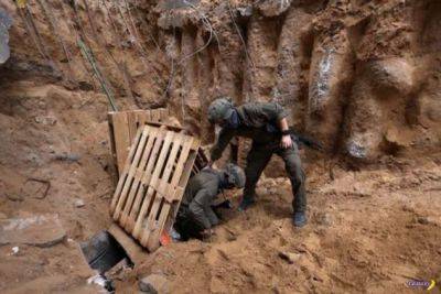 Израильские военные показали тоннель ХАМАС - chert-poberi.ru